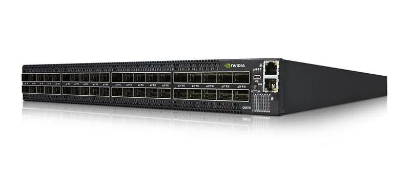 عملکرد شبکه بهبود یافته Mellanox Mqm8790-HS2r کوانتوم Hdr Infiniband Switch 40 Qsfp56 پورت Nvidia 0
