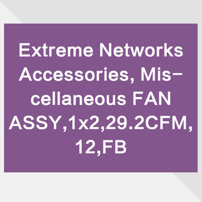 مجوز سوئیچ فن سوئیچ شبکه X690 OEM 17115 Extreme X690 تامین هوای جلو و عقب