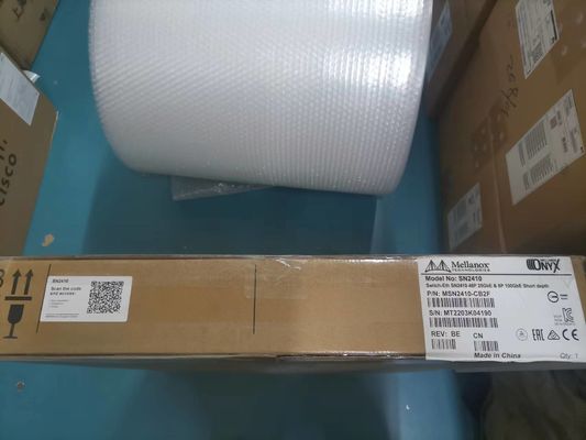 MSN2410-CB2FC ملانوکس sN2410 سوئیچ شبکه ملانوکس کومولوس لینوکس 48 پورت SFP28 8 پورت QSFP28