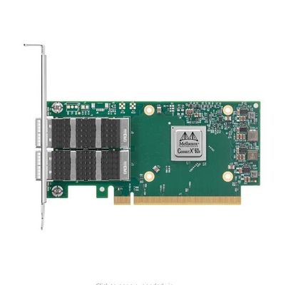 آداپتورهای اترنت QSFP56 Mellanox NIC ConnectX-6 Dx EN 100GbE کارت شبکه MCX623106AN-CDAT
