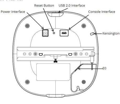 آنتن های داخلی Unified Campus Aruba Wireless Access Points iAP 505 (RW) 2x2:2 802.11ax