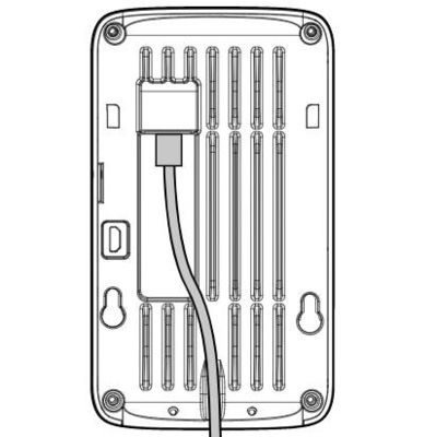 2×2 واحد دسترسی Aruba Hospitality AP سری 500H AP 505H (RW) با 1+4 اترنت PSE USB