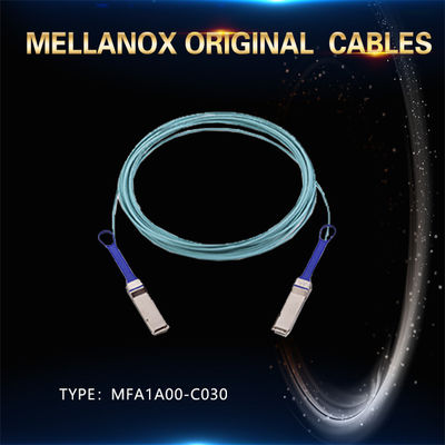 کابل های اکتیو نوری AOC Mellanox 100GbE MFA1A00-C030 QSFP LSZH 30m