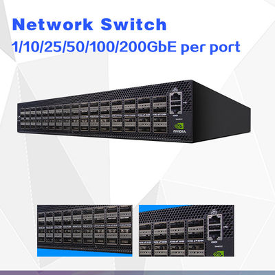 سوئیچ شبکه متن باز 2U 100GbE Mellanox MSN4600-CS2FC با Cumulus Ethernet