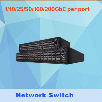 سوئیچ شبکه متن باز 2U 100GbE Mellanox MSN4600-CS2FC با Cumulus Ethernet