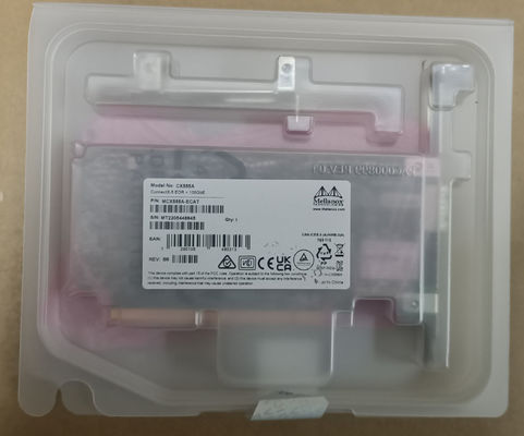 کارت آداپتور Connectx-5 EDR با سرعت بالا برای شبکه 100 گیگابیت بر ثانیه MCX555A-Ecat