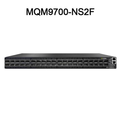 MQM9700-NS2F Mellanox Infiniband Switch Quantum 2 نرم افزار NDR 64 پورت NDR 32 پورت Osfp 2 قدرت