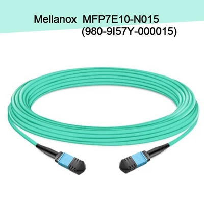 MFP7E10-N015(980-9I57Y-000015) Mellanox AOC MPO-12/APC-به MPO12/APC 8 رشته 15M