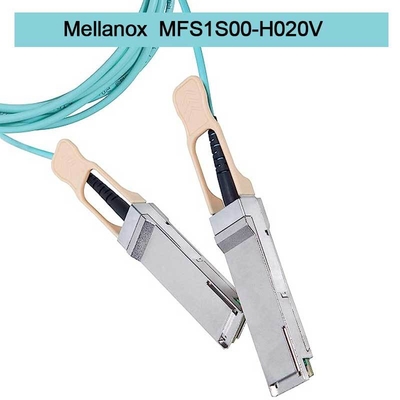 MFS1S00-H020V(980-9I45T-00H020) کابل AOC اترنت 200GbE QSFP56 کابل نوری فعال کابل های اینفینی‌بند