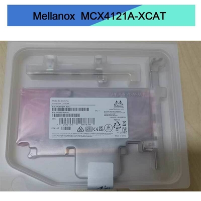 کارت شبکه MCX4121A-XCAT ConnectX-4 Lx EN Mellanox 10GbE دو پورت SFP28 PCIe3.0 X8