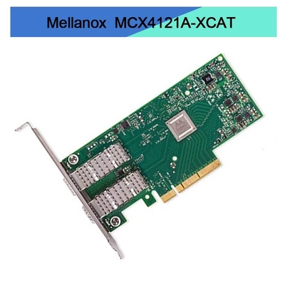 کارت شبکه MCX4121A-XCAT ConnectX-4 Lx EN Mellanox 10GbE دو پورت SFP28 PCIe3.0 X8