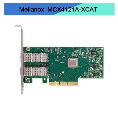 کارت شبکه MCX4121A-XCAT ConnectX-4 Lx EN Mellanox 10GbE دو پورت SFP28 PCIe3.0 X8