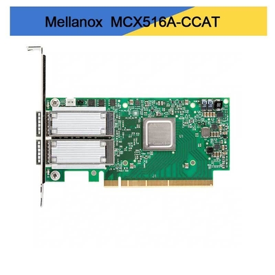 CX516A ConnectX-5 100GbE MCX516A-CCAT دو پورت QSFP28 آداپتور PCI-E