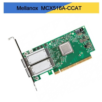 CX516A ConnectX-5 100GbE MCX516A-CCAT دو پورت QSFP28 آداپتور PCI-E