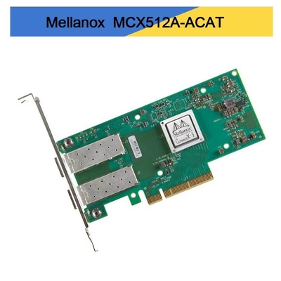 MCX512A-ACAT Mellanox ConnectX-5 EN کارت رابط شبکه 10/25GbE دو پورت SFP28