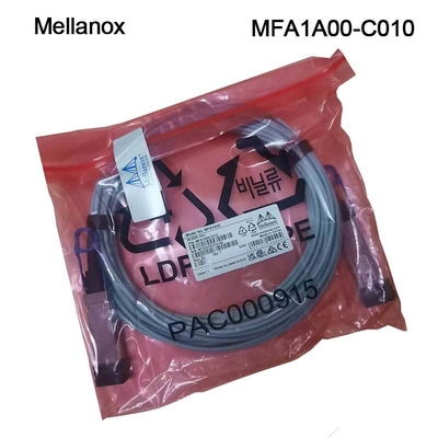 کابل نوری فعال LSZH LSZH QSFP28 AOC MFA1A00-C010 10m 100GbE