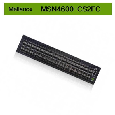 سوئیچ شبکه متن باز 2U 100GbE Mellanox MSN4600-CS2FC با Cumulus Ethernet