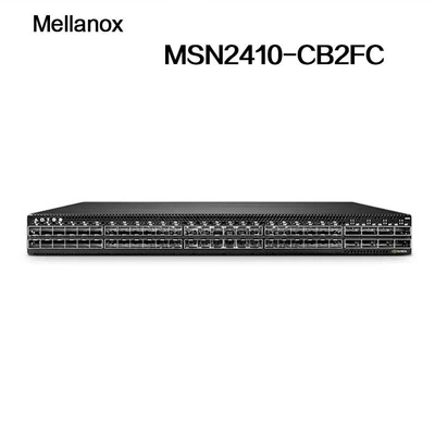 MSN2410-CB2FC ملانوکس sN2410 سوئیچ شبکه ملانوکس کومولوس لینوکس 48 پورت SFP28 8 پورت QSFP28