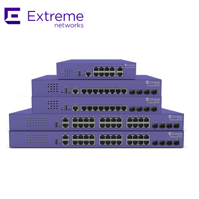 سوئیچ 24P Extreme Networks X435 AVB X435 4S با سرعت 68 گیگابیت بر ثانیه و 50.6 میلیون بسته در ثانیه، نو و اورجینال