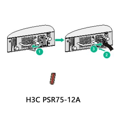 منبع برق متناوب PSR75-12A برای دستگاه های الکترونیکی