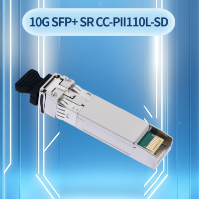 ماژول فرستنده و گیرنده نوری SFP+ 10 گیگابیت بر ثانیه 850 نانومتر 300 متر Cc-Pii110L-Xd
