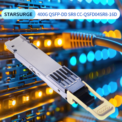 ماژول گیرنده نوری 400g Qsfp-Dd Sr8 با سرعت بالا برای مراکز داده