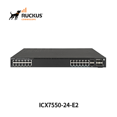 Advanced Ruckus Icx7550-24-E2 Switch with 24 Ports for Seamless Connectivity