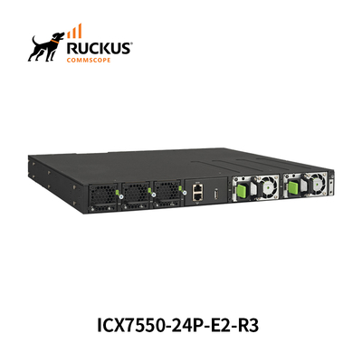 Network Management Switch ICX7550-24P-E2-R3 Advanced Ruckus Switch