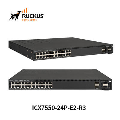 Network Management Switch ICX7550-24P-E2-R3 Advanced Ruckus Switch