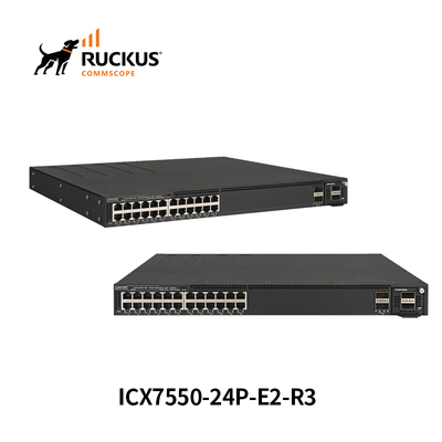 Network Management Switch ICX7550-24P-E2-R3 Advanced Ruckus Switch
