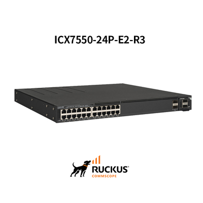 Network Management Switch ICX7550-24P-E2-R3 Advanced Ruckus Switch