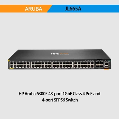 High-Performance Access Layer Switches New Jl665A 6300f 48g Cl4 Poe 4SFP56 Switch