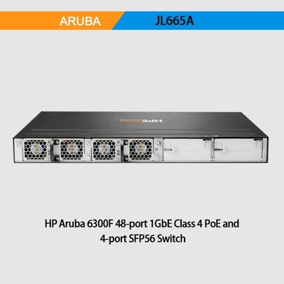 High-Performance Access Layer Switches New Jl665A 6300f 48g Cl4 Poe 4SFP56 Switch