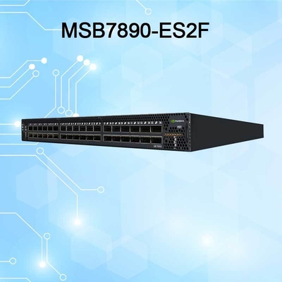 MSB7890-ES2F سوئیچ اترنت ملانوکس 48 پورت SFP+ نرم افزار مدیریت قدرتمند انعطاف پذیر