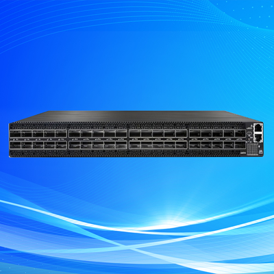 سوئیچ مدیریت شده‌ی اینفینی‌بند HDR ملانوکس، سوئیچ 200 گیگابیت MQM8700، 40 پورت MQM8700-HS2F (920-9B110-00FH-0MD)