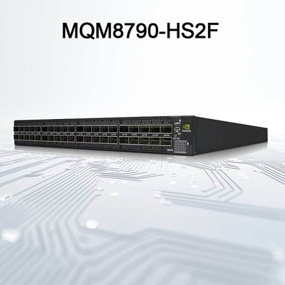 40 پورت QSFP56 Mellanox Quantum Hdr Infiniband Switch 200 گیگابایت در ثانیه MQM8790-HS2F