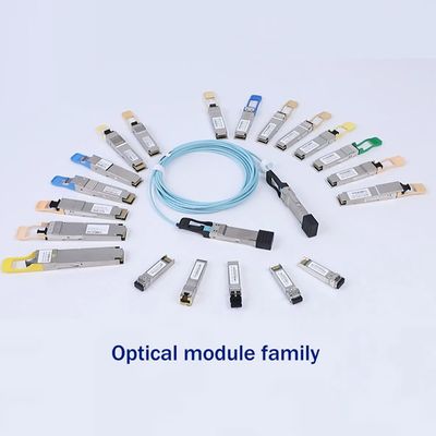 Qsfp-100g-Sr4 100gbase-Sr4 Qsfp28 ماژول فرستنده نوری 850nm 100m Dom MPO-12 Mmf فرستنده های فیبر نوری
