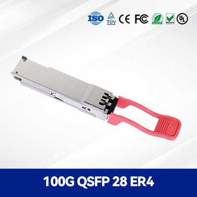 ماژول فیبر نوری برتر 100g Qsfp28 Er4 40km برای مراکز داده