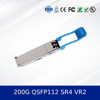 انتقال دهنده 200G QSFP112 SR4 VR2 با سرعت بالا برای مراکز داده