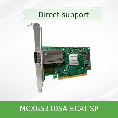 کارت شبکه 10GB Mellanox MCX653105A-ECAT-SP MCX653106A-ECAT