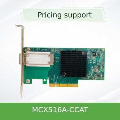 CX516A ConnectX-5 100GbE MCX516A-CCAT دو پورت QSFP28 آداپتور PCI-E