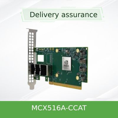 کارت شبکه ملانوکس 100 گیگابایتی NIC MCX516A-CCAT دو پورت QSFP28 PCIe3.0x16