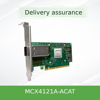 ConnectX-4 Lx EN 25GbE Mellanox Network Card دو پورت SFP28 PCIe3.0 X8 MCX4121A-ACAT