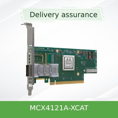 کارت شبکه MCX4121A-XCAT melanox 25Gbps SFP28 QSFP28 برای سرور