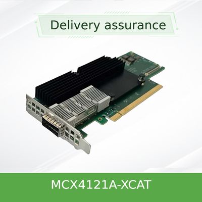 ConnectX-4 Lx EN 25GbE کارت شبکه ملانوکس رابط Nic MCX4121A-XCAT