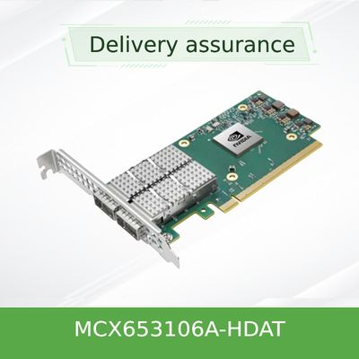آداپتور MCX653106A-HDAT-SP Mellanox 200gbe کارت شبکه ConnectX-6 VPI