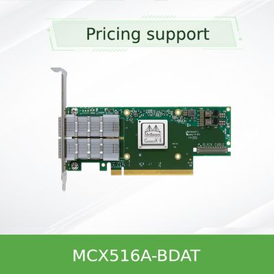کارت آداپتور شبکه ConnectX-5 Ex EN Mellanox MCX516A-BDAT 40GbE 2x Port QSFP28 4.0 X16