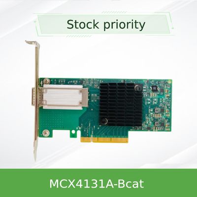 کارت شبکه ملانوکس آداپتور اصلی جدید Nvidia MCX4131A-Bcat Connectx-4 Infiniband