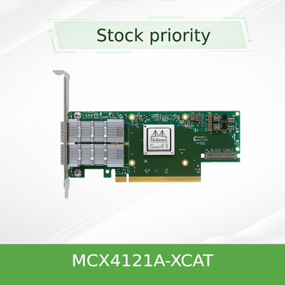 ConnectX-4 Lx EN آداپتور شبکه کارت Mellanox MCX4121A-XCAT