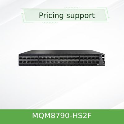 MQM8790-HS2F ملانوکس اینفینی باند سوئیچ 40 پورت QSFP56 HDR 2 منبع تغذیه جریان هوا P2C